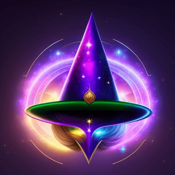 Wizard hat logo